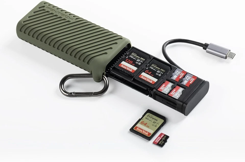 Versatile CreateMate High-Speed Card Reader & Protector for Cameras & Drones - Image 3 of 4