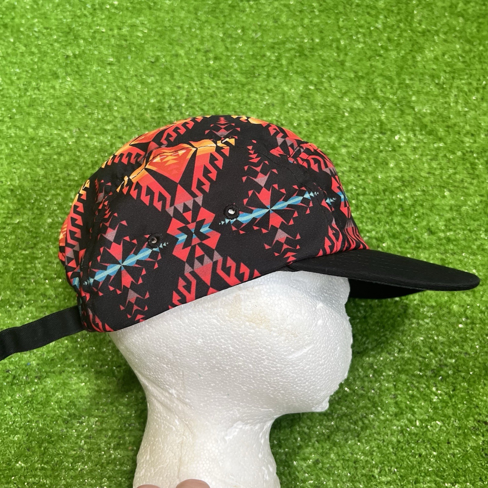 Pendleton Aztec Hat Geo Pattern Strap Back 6 Pane… - image 7