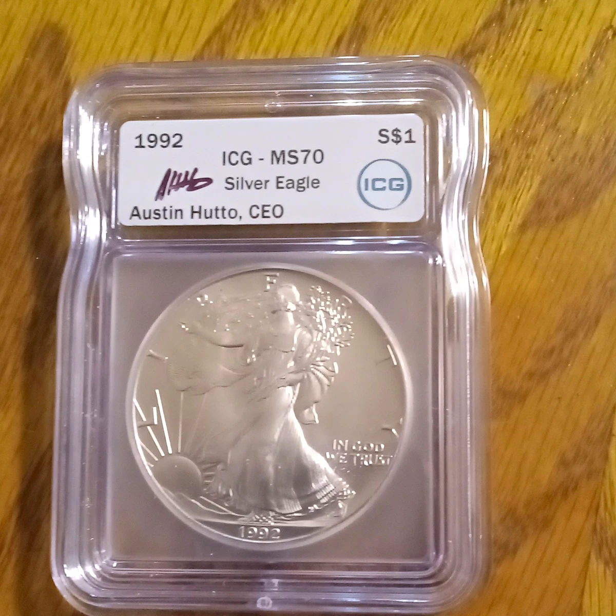 American Eagle MS 70 Graded 1992 Silver Bullion Coins for sale | eBay