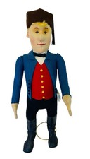 Steiff Peasant Jorg 9112/45 1987/88 0264 Felt Doll Vintage Plush Doll Blue red