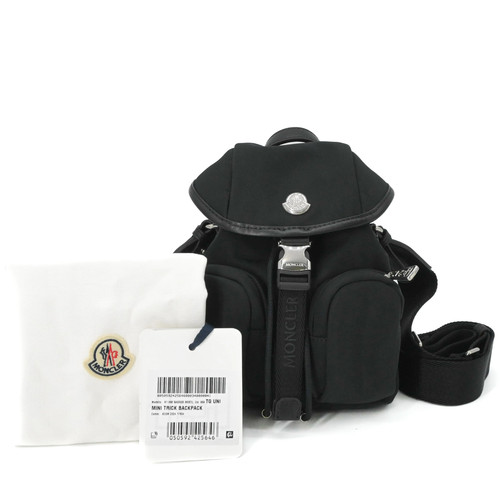 MONCLER Mini Trick Crossbody Shoulder Bag Black 5A00003