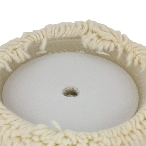 7 Inch Wool Hook Loop Compound Bonnet Pad for Polisher Buffer Application - Bild 5 von 14