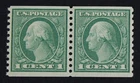 CKStamps: US Stamps Collection Scott#452 1c Washington Mint NH OG 24 1/2mm