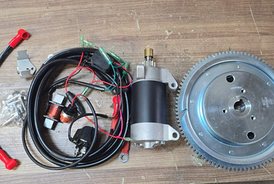 Electrical Start Conversion Kit for YAMAHA 2 Stroke 60HP,  E60H 6K5-85550-A0