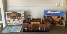 Vintage Playmobil Fort Glory 3806 Western Set OVP Nordstaatler Cowboy Indianer