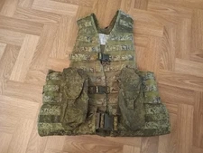 Tactical vest Russian army 6Sh-117 with pouches, from Ratnik set, camo EMR