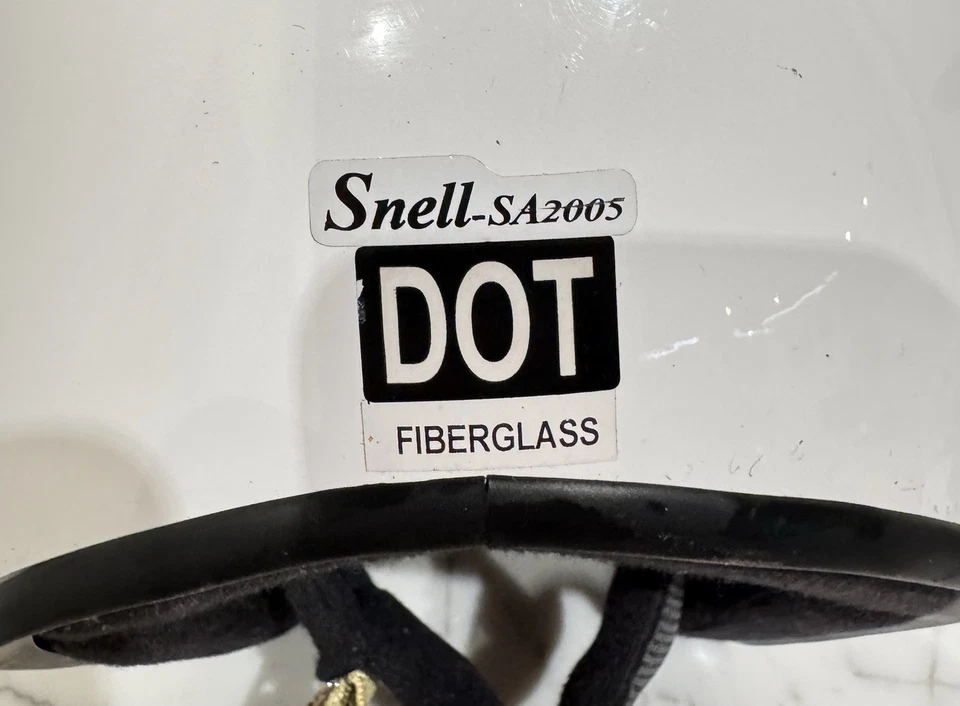 Motorsporthelm / Sturzhelm Größe M - wie Neu - Bild 4 von 4