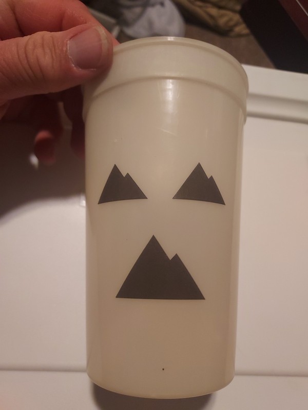 2015 Coors Brewing Company Halloween Themed Plastic Cup