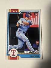 2026 Topps Series 1 Corey Seager Vintage Stock SP /99 Rangers