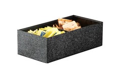 Cal-Mil 22034-1019-13 Classic 18.75" x 9.75" Black Box Holder Base