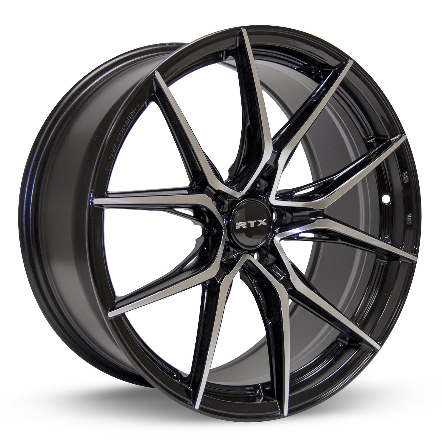 One 16 Inch Black Machined Alloy Wheel for 1995-1999 Buick Riviera L0RI 5x114.3