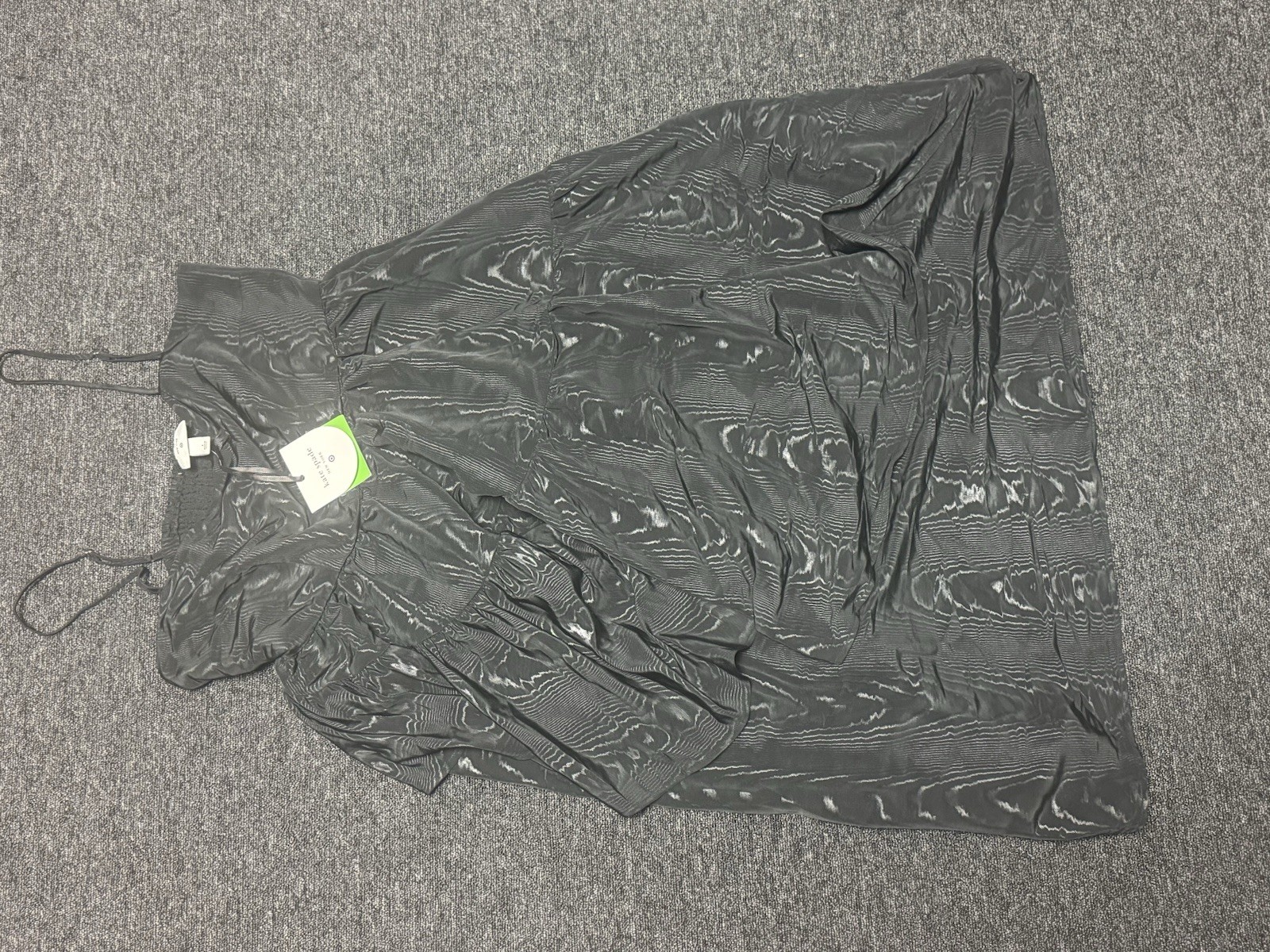 Kate Spade X Target Black Tiered Ruffle Midi Tank Dress Size L- NWT thumbnail 6