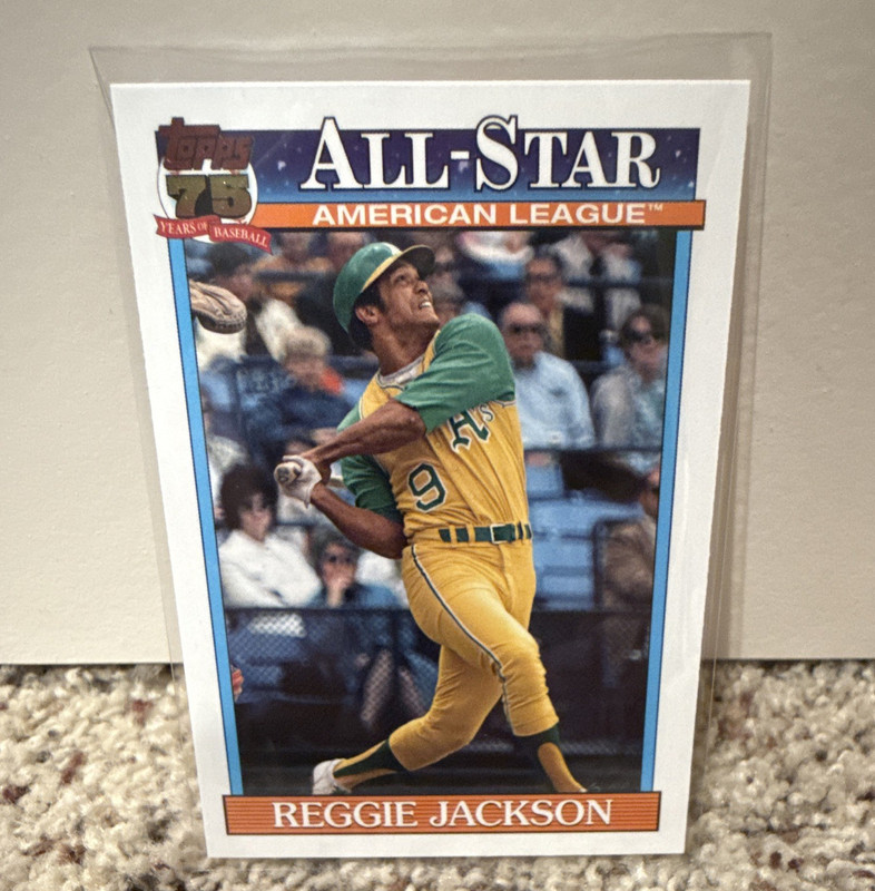 Topps 2001 50 Years of Baseball #91AS-14 Reggie Jackson A's All-Star Insert