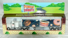 1995 Limited Edition Dunkin Donuts Tractor And Trailer Brand New In Original Box