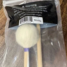 Innovative Percussion PIUS2B Medium Soft Bass Marimba Mallets White Yarn  Birch