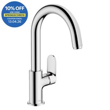 Hansgrohe Vernis Blend Bathroom Basin Mixer Tap Single Lever Swivel Spout Chrome
