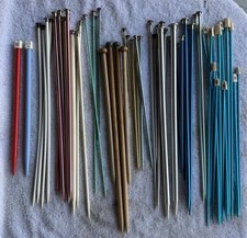 58 Vintage Knitting Needles Boye Susan Bates Hero Sears Other Metal Plastic Wood