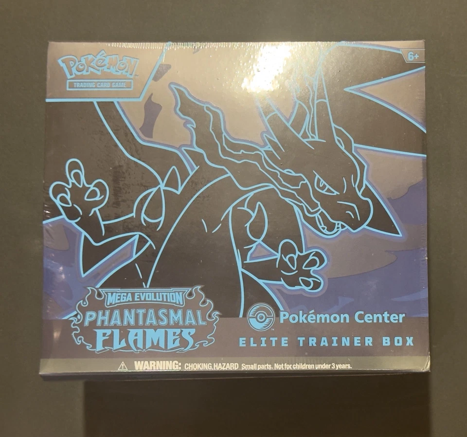 Pokémon TCG Mega Evolution Pokemon Center Phantasmal Flames Elite Trainer Box