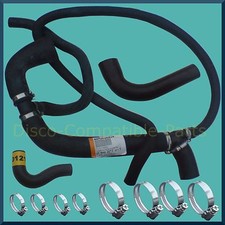 Land Rover Defender 300 TDi Radiator Hose + Stainless Steel Hose Clamp Kit