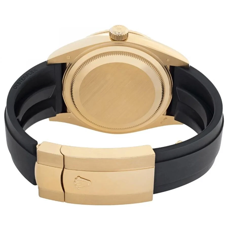 劳力士 Sky-Dweller 336238 42 毫米黑色表盘和 Oysterflex 表带男士腕表 18k 金色腕表 — 第 2/4 张图片