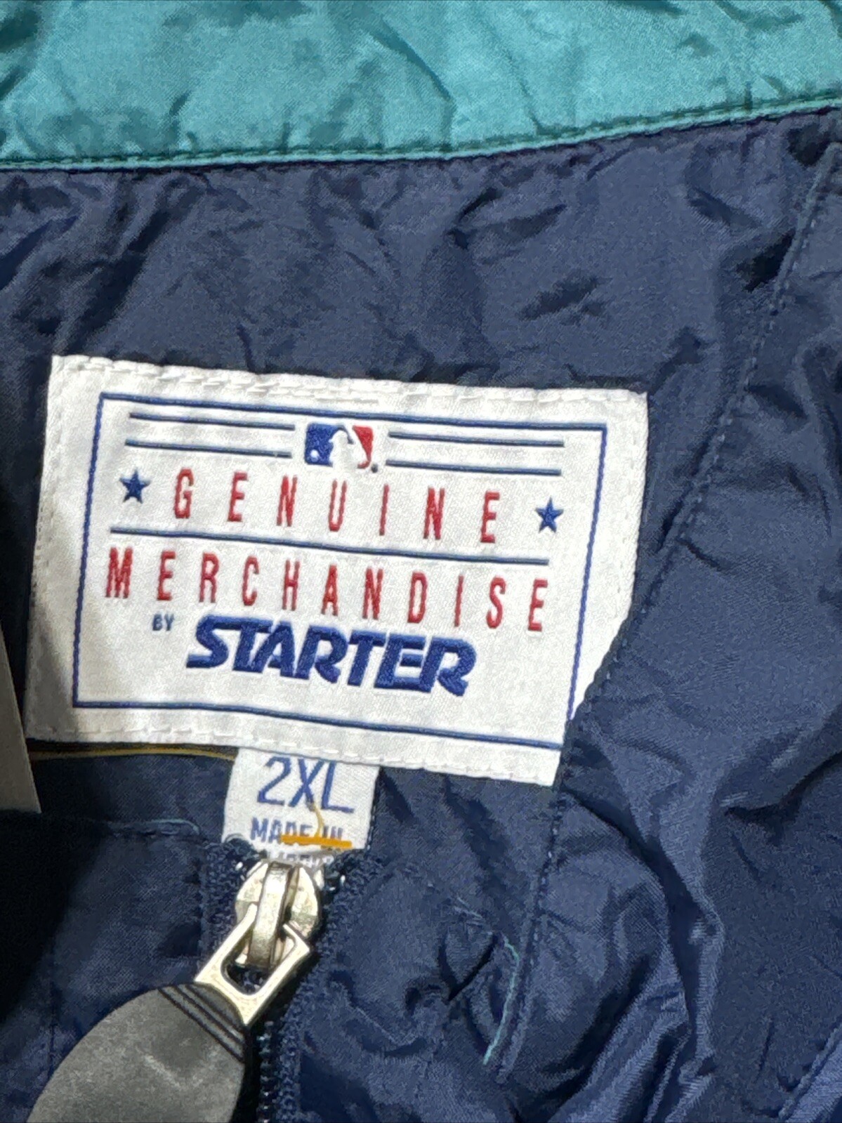 Seattle Mariners Starter MLB Baseball Windbreaker… - image 2