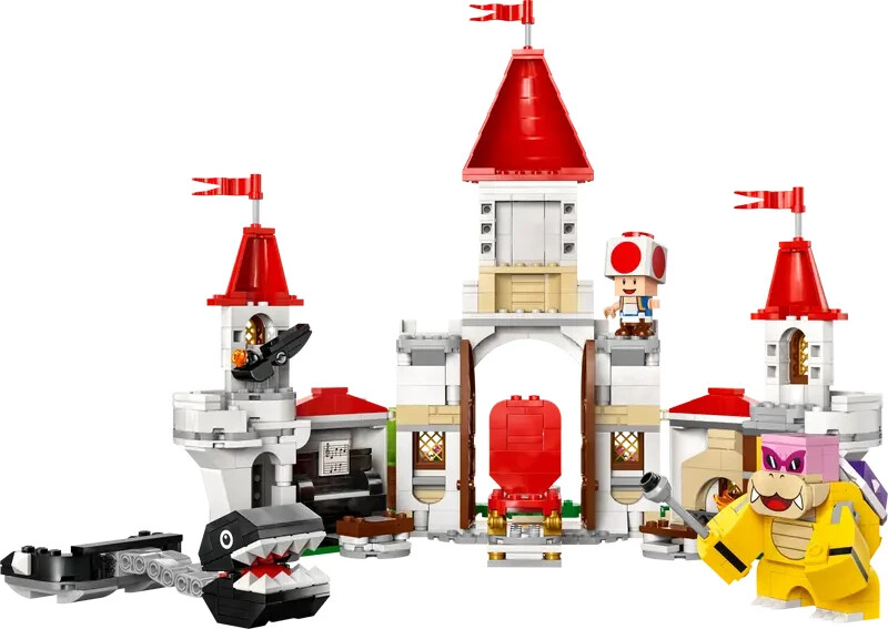 マリメろ Amazon.com: LEGO 71435 Super Mario Showdown mit Roy im Pilz