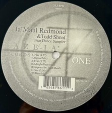 Ja'Maul Redmond & Todd Shoaf Fear Dance Sampler  Unplayed 1998  12” Record NM