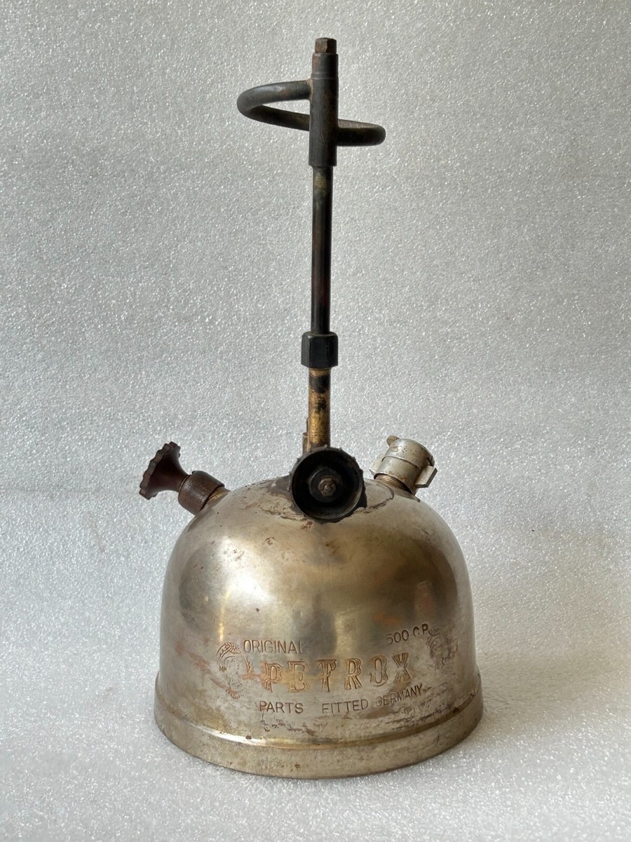 Antique Vintage Original petromax 826-350 Lantern Lamp Germany working order