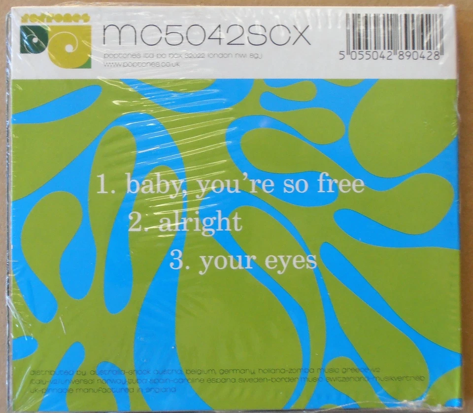 Cosmic Rough Riders - Baby, you're so free - Maxi-CD neu & OVP - Bild 2 von 2