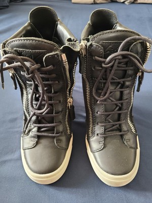 giuseppe zanotti wedge trainers