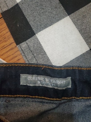 Lucky Brand Jeans Kids 18 Classic Straight Blue Denim Bottoms Dark Wash #1659 - Picture 11 of 16