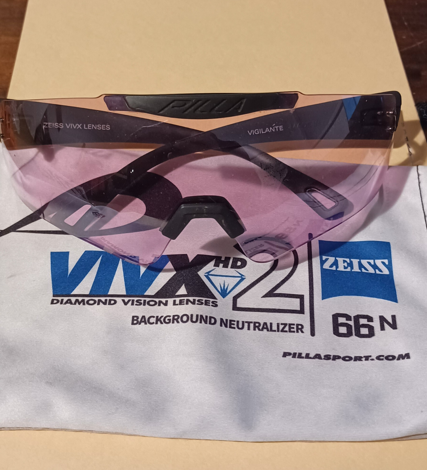 2x Pilla Vigilante shooting glasses with a removable insert eBay