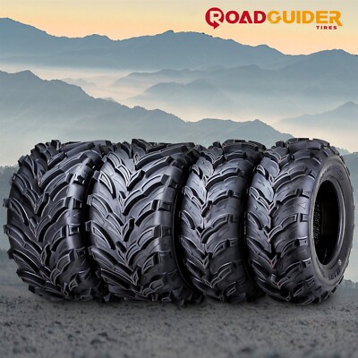 Set of 4 New ATV/UTV Tires 22x7-11 Front & 22x10-9 Rear /6PR -10333/10334