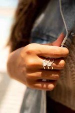 Moonstone Ring Solid 925 Sterling Silver Natural Gemstone Jewelry For Her A 22