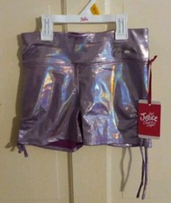 Girls CUTE Justice Fashion Active Shorts Size L 12/14 BRAND NEW W TAGS