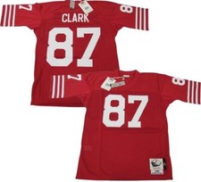 New 1981 Dwight Clark #87 49ers Mens Sizes Mitchell & Ness AUTHENTIC Jersey $300