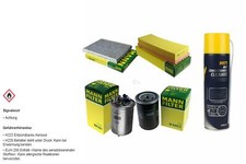 MANN FILTER Paket MANNOL Klimareiniger für VW Polo Classic 6KV2 90 1.9 TDI