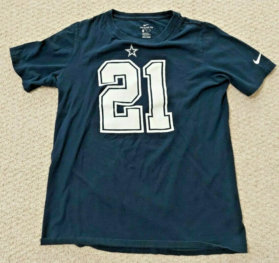 Ezekiel Elliott Nike Dallas Cowboys Youth T Shirt Jersey XL Kids