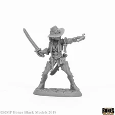 DAMARIS, DUSKWARDEN HEROINE Reaper Miniatures Bones Black REM44054 D&D