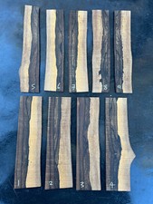 ZIRICOTE 5mm craft wood veneer inlay jewellery 245-360 x 40-70 x 5mm