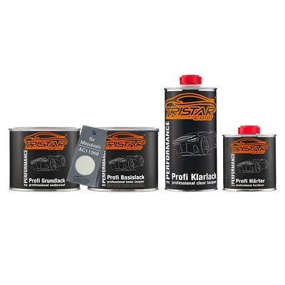 Autolack Set Dose für Mitsubishi AC11269 Cocoon White Perl Metallic 1,75L