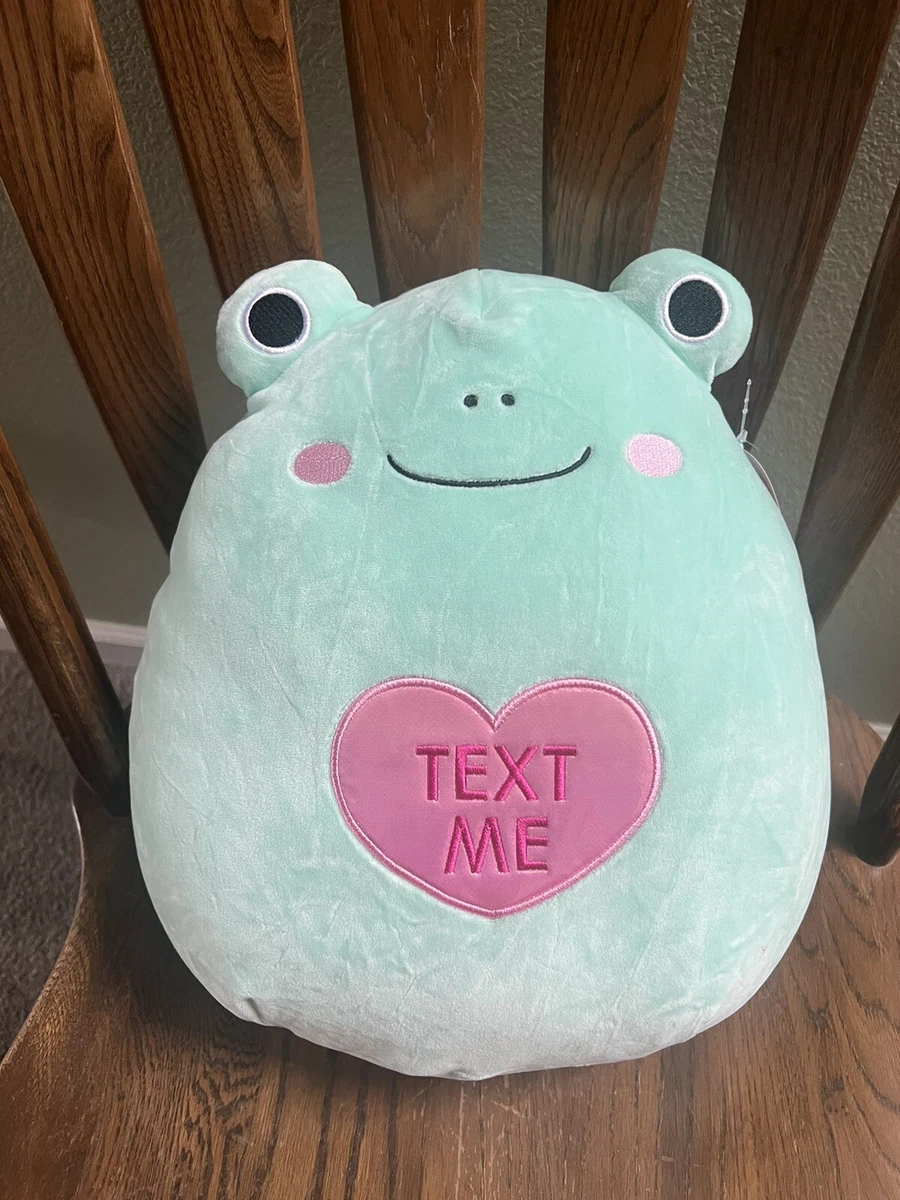 Valentine Squishmallow 12” Frog Prince “Baratelli” NWT, smoke free/pet free  home