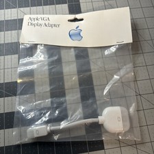 NEW GENUINE APPLE DISPLAY ADAPTER MINI-VGA to VGA OUTPUT M8639G/A OEM iMac mac
