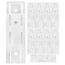 10PCS Power Strip Fixer Clamp On Power Socket Fixer Holder Socket Wall Organizer