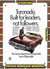 Metal Sign - 1968 Toronado - 10x14 Inches