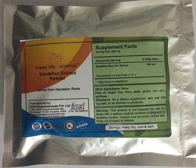 Dandelion Root 10:1 Extract Powder, Pure & high quality 