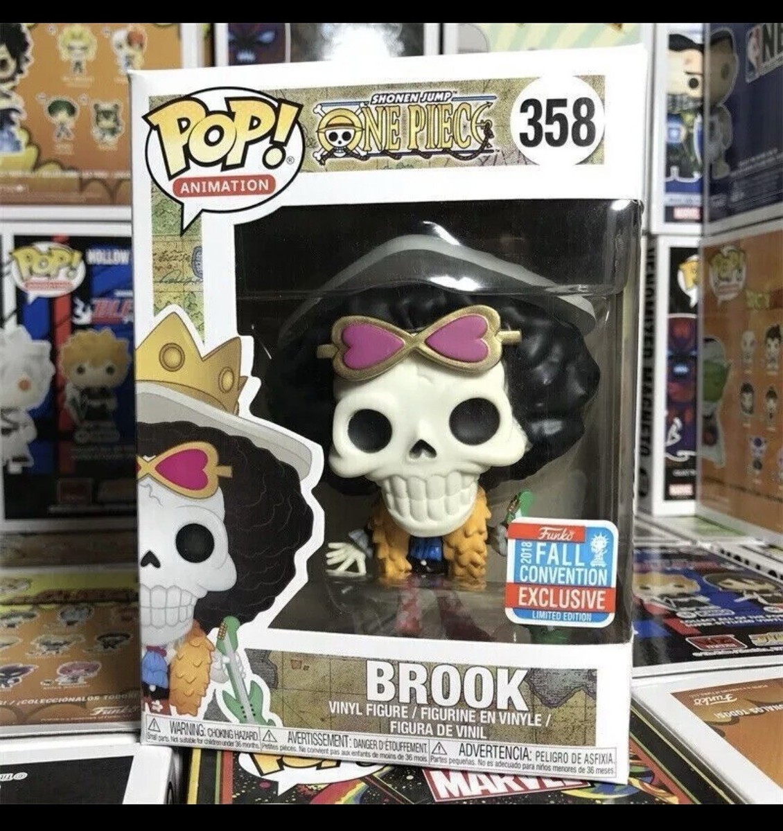 Funko Pop! Vinyl: One Piece - Brook (w/ Guitar) - New York