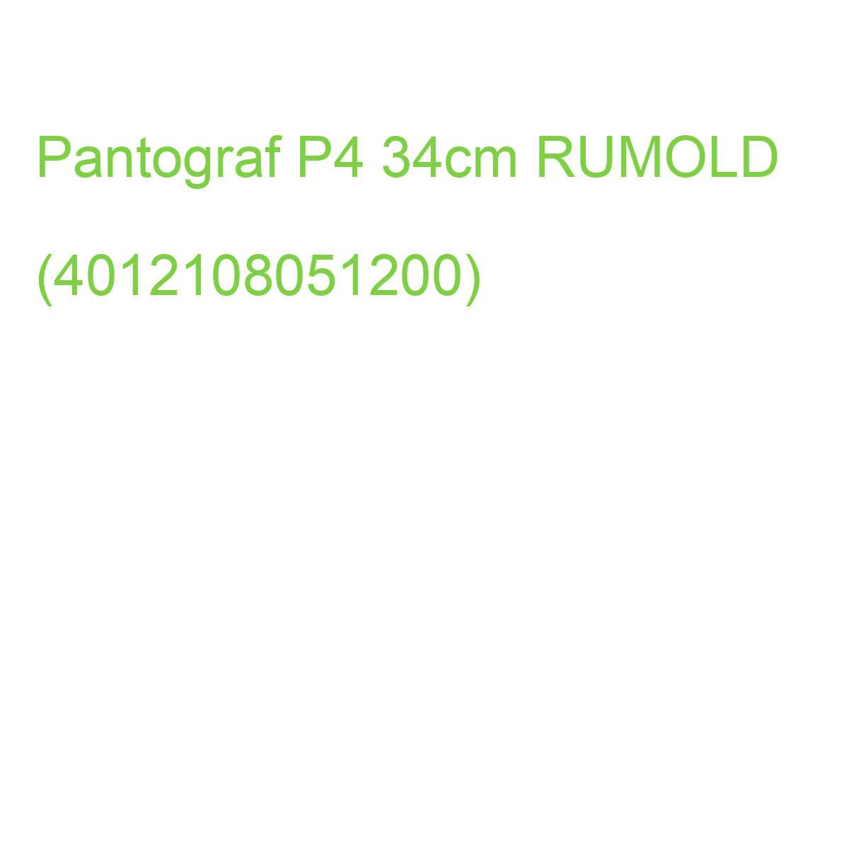 Rumold Pantograf Holz Natur 34cm Mit Kunststoff-Lagerbock