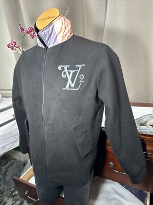 RARE Louis Vuitton X Colab LV2 Reversible Bomber Jacket GORGEOUS