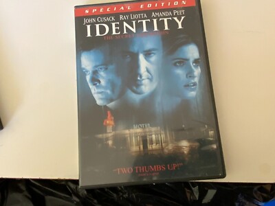 Identity (DVD, 2003, Special Edition) John Cusack, Ray Liotta, Amanda Peet LN